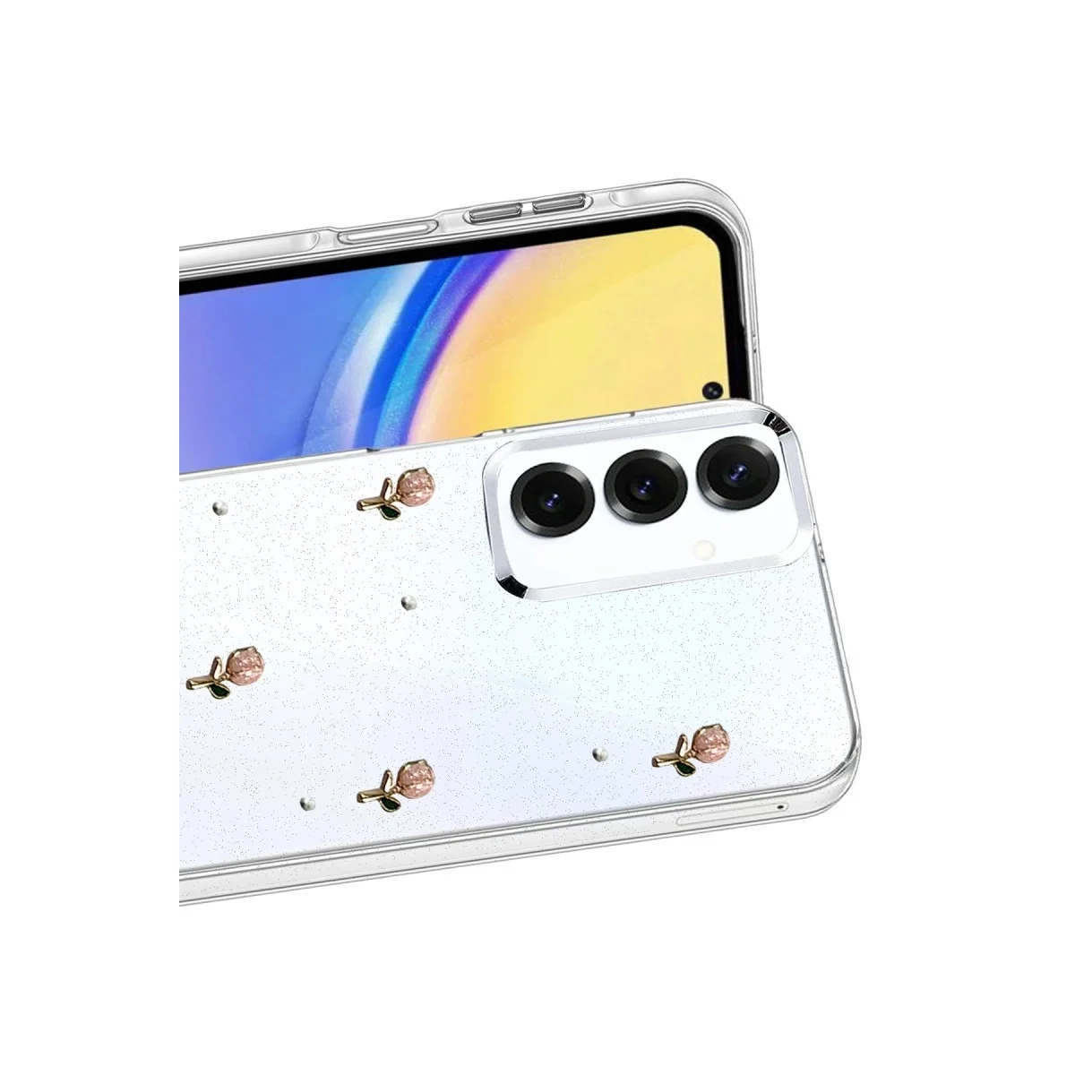 Samsung Galaxy A57 5g Fiyonk Desenli Kapak - Desen 6 görsel 2