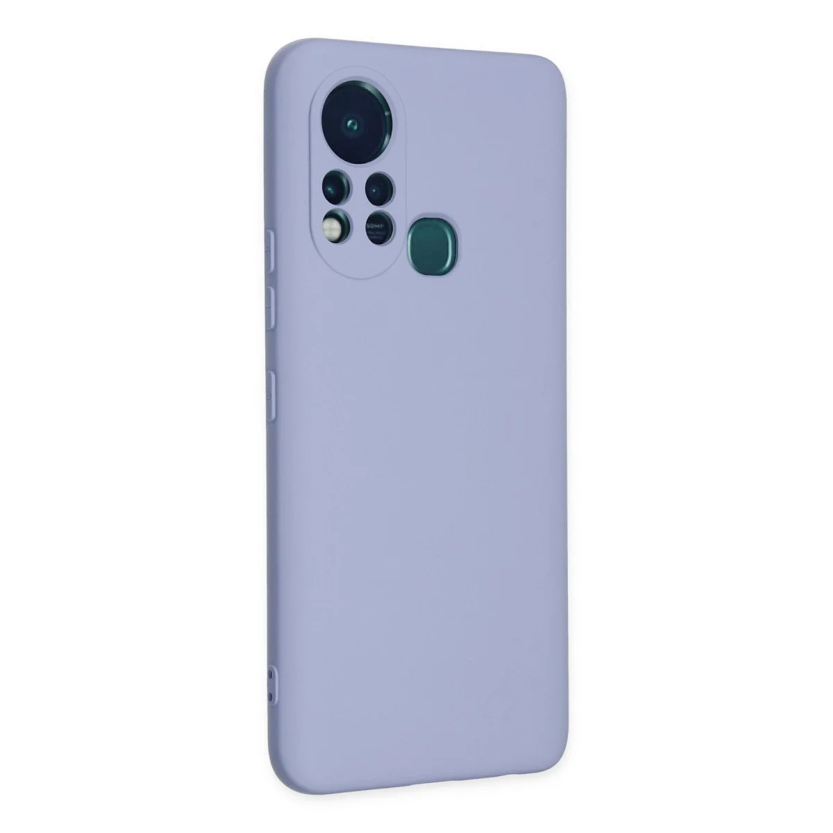 İnfinix Hot 11s Kılıf Nano İçi Kadife Silikon - Lila görsel 2