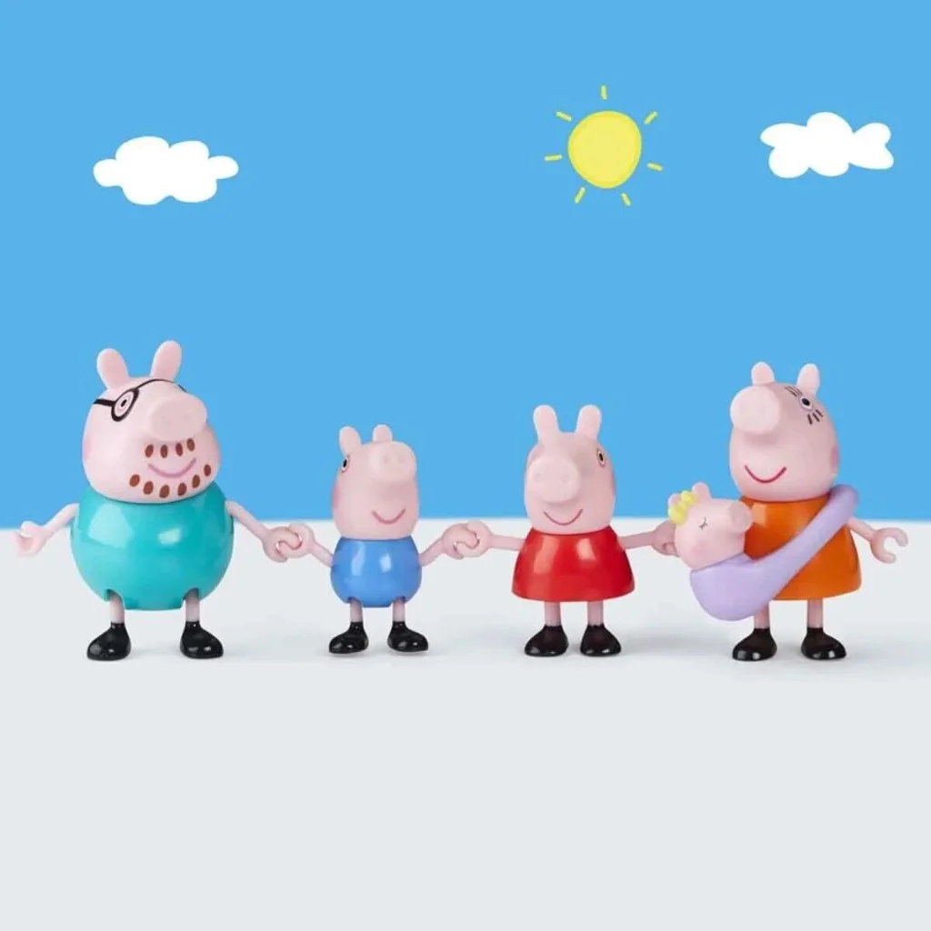 Peppa Pig ve Ailesi 5li Figür Seti +3 yaş görsel 3