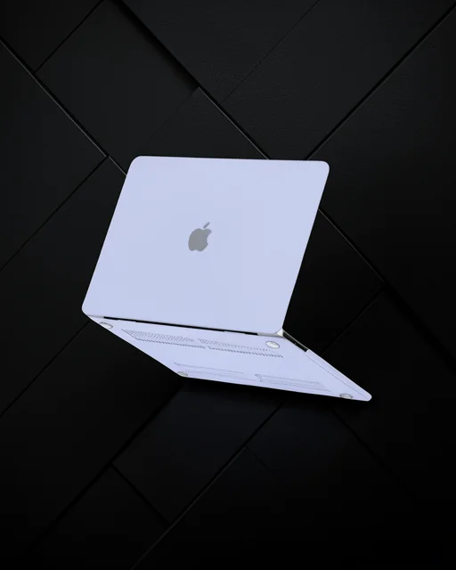 Apple Macbook Pro 13 2021 Macbook Buzlu Kapak - Lila
