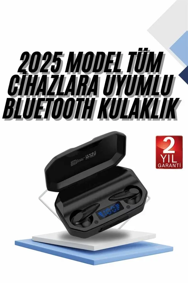 Kulaklık Bluetooth 5.2 Kablosuz Kulakiçi Rgb Işıklı Çift krofonlu görsel 2