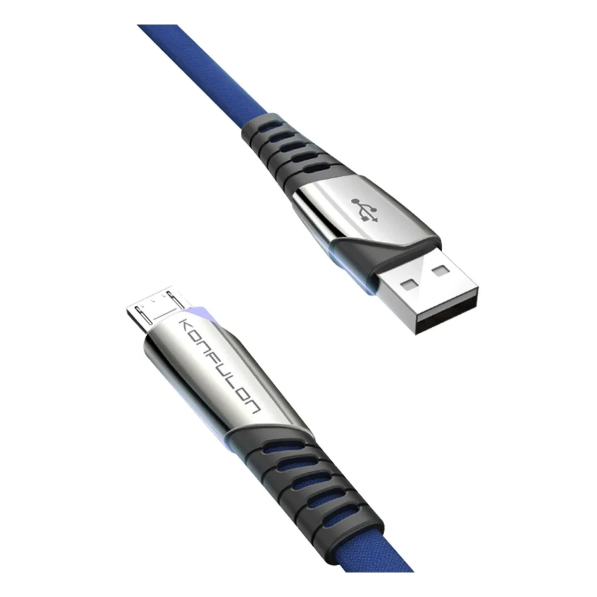 Konfulon DC16 Micro USB Kablo 1M 2.4A - Mavi