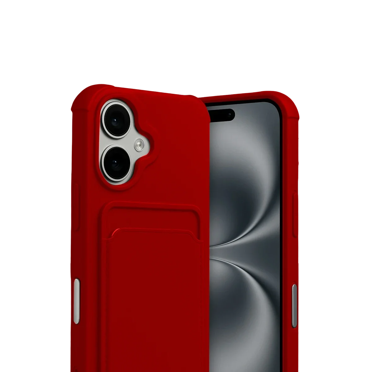 Apple iPhone 17 Kelvin Kartvizitli Silikon - Kırmızı görsel 2