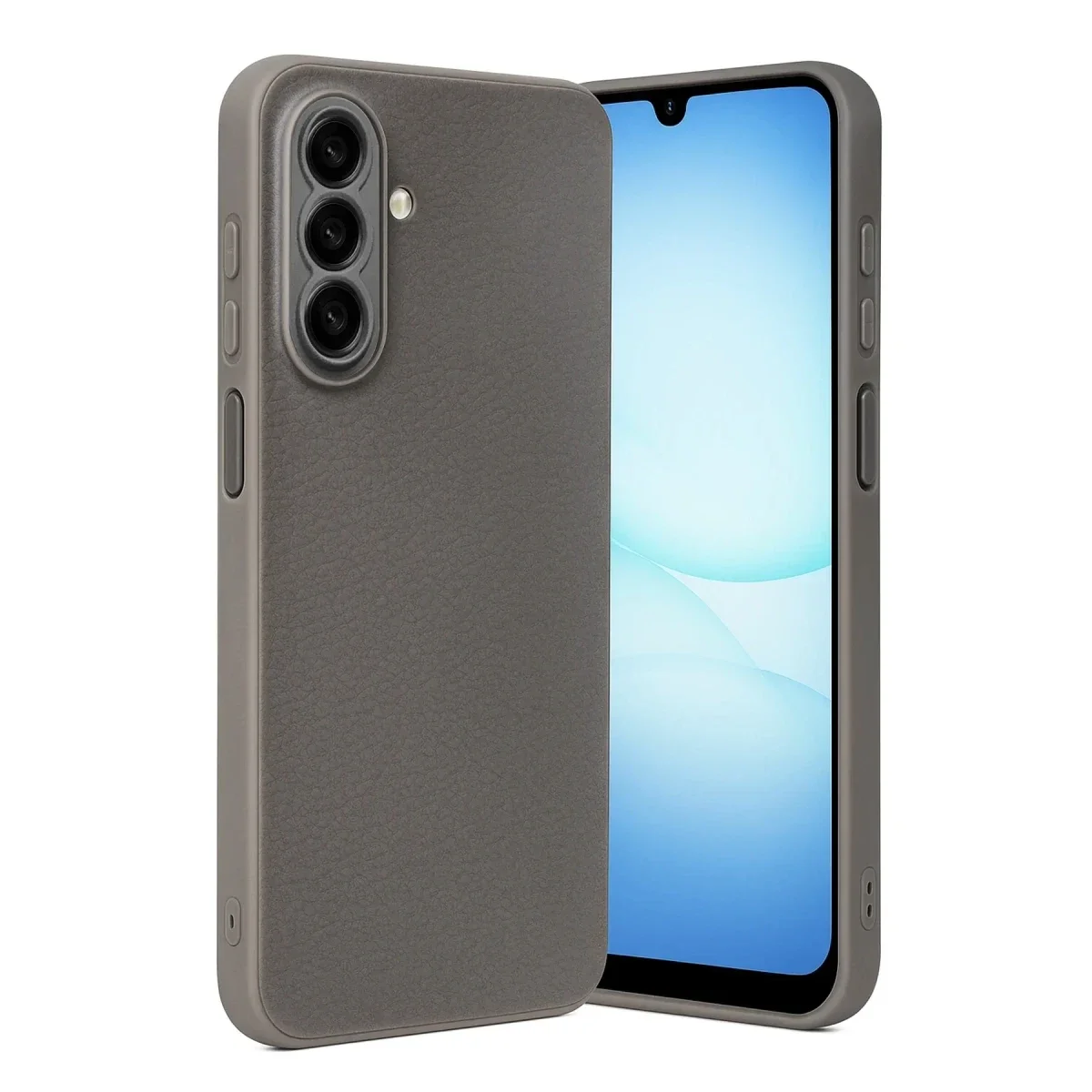 Samsung Galaxy A57 5G Thermax Silikon Kılıf - Gri