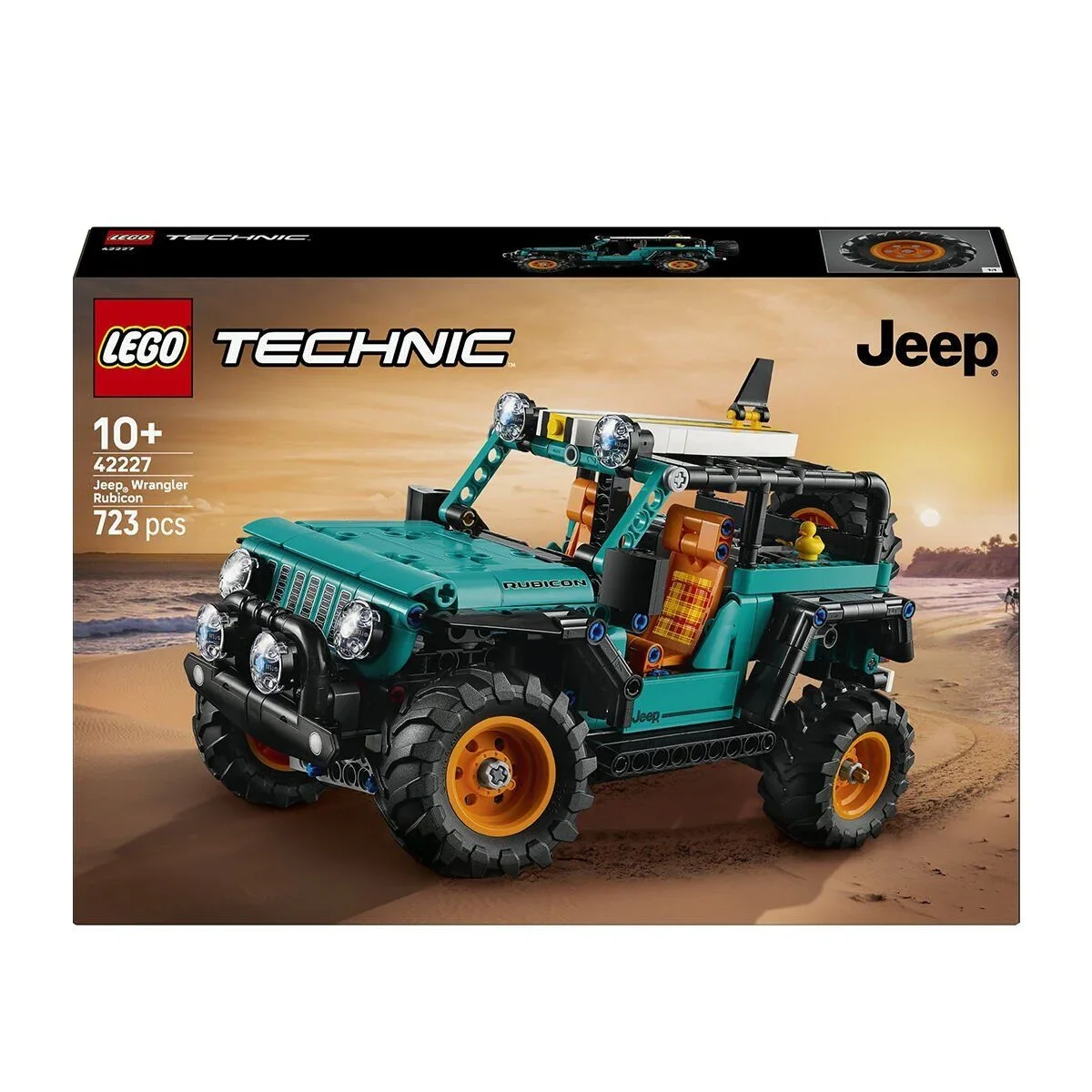 42227 Lego Technic Jeep Wrangler Rubicon SUV 723 parça +10 yaş görsel 4
