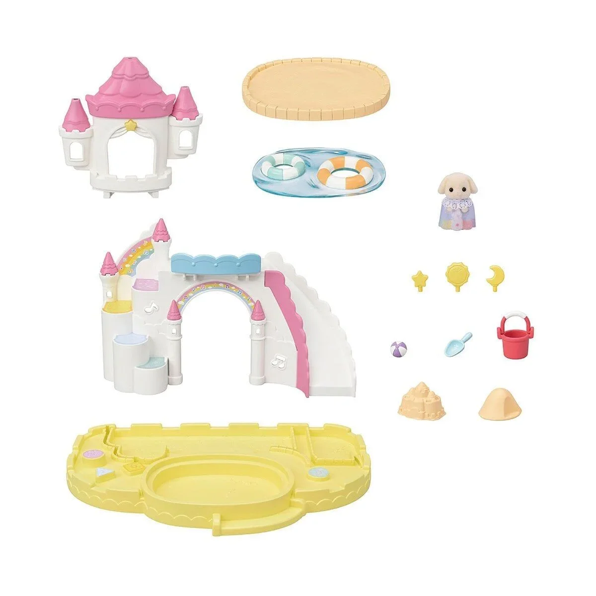5746 Sylvanian Falies Havuz ve Kum Havuzu Oyun Seti +3 yaş görsel 3