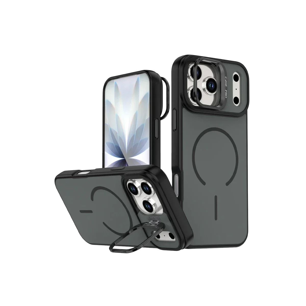 Joko Apple iPhone 17 Pro Max Flexa Magsafe Kapak - Siyah