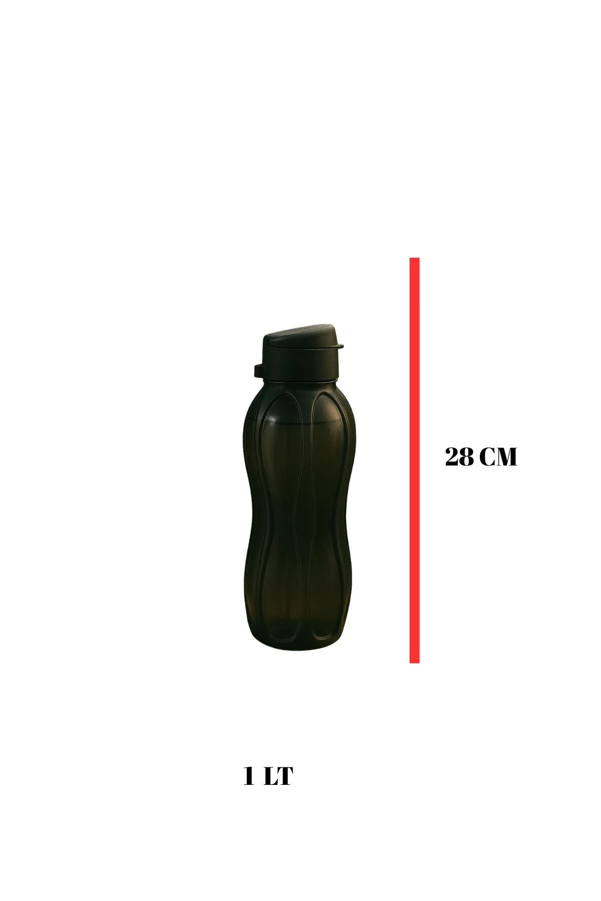 Suluk & Su Şişesi & Sporcu Matara Mürdüm 1 lt görsel 2