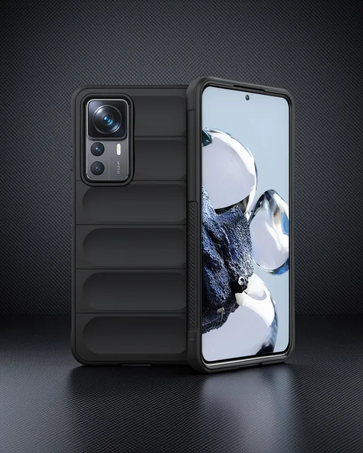 Xiaomi Mi 12t Pro Kılıf Optimum Silikon - Siyah