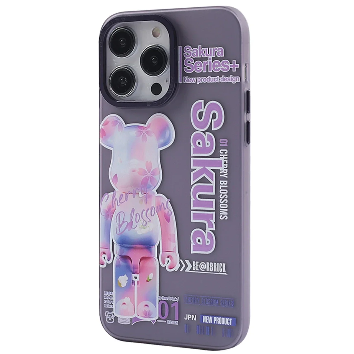 Apple iPhone 13 Pro Kılıf Prada Desenli Kapak - Prada Mor - 1 görsel 2