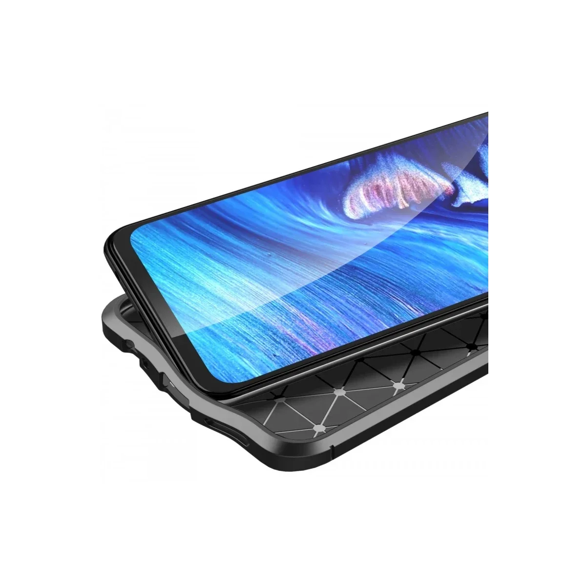 Xiaomi Redmi Note 10 Kılıf Auto Focus Kapak - Kırmızı görsel 3