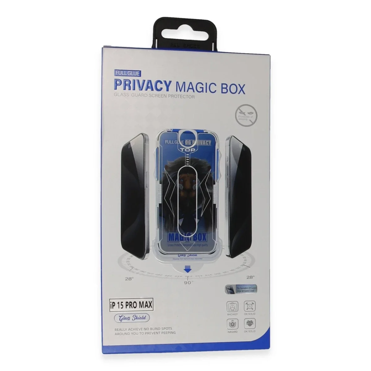 Apple iPhone 15 Pro Max Vanessa Magic Hayalet Cam görsel 4