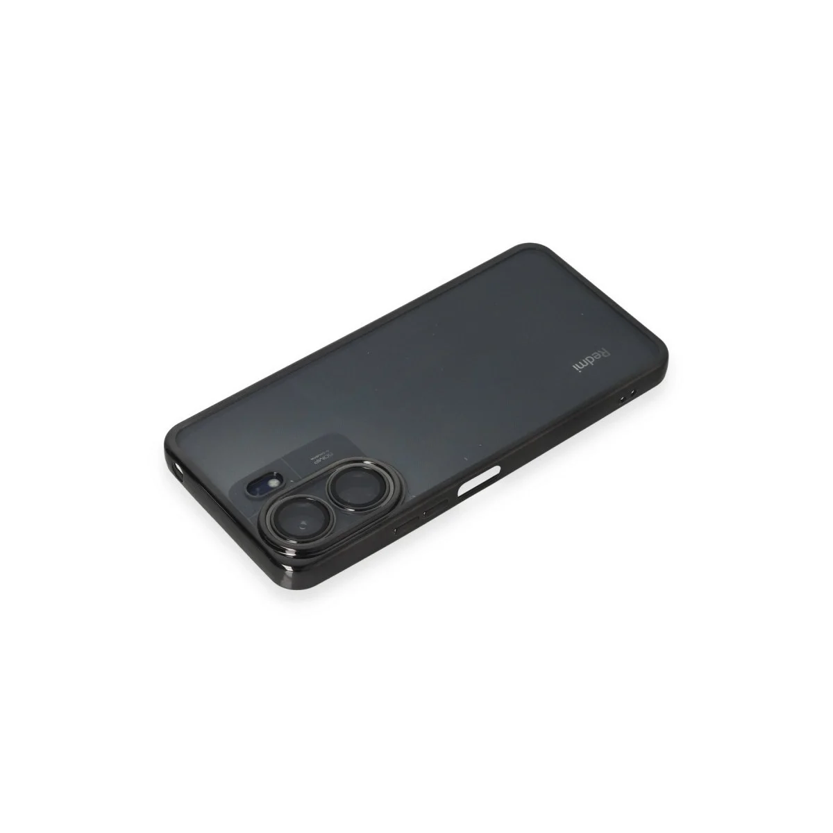 Xiaomi Redmi 13c Kılıf Razer Lensli Silikon - Siyah görsel 3
