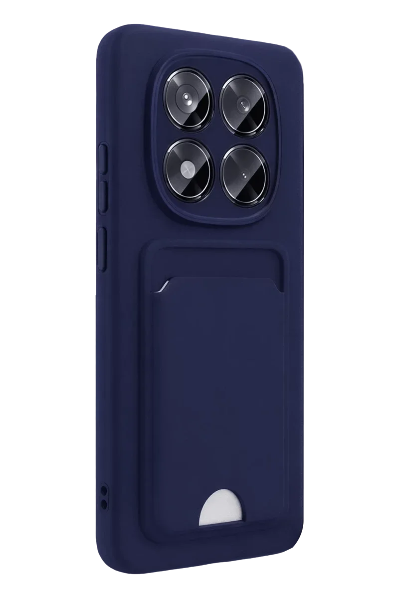 Xiao Red Note 15 Pro 5G Kelvin Kartvizitli Silikon - Lacivert görsel 2