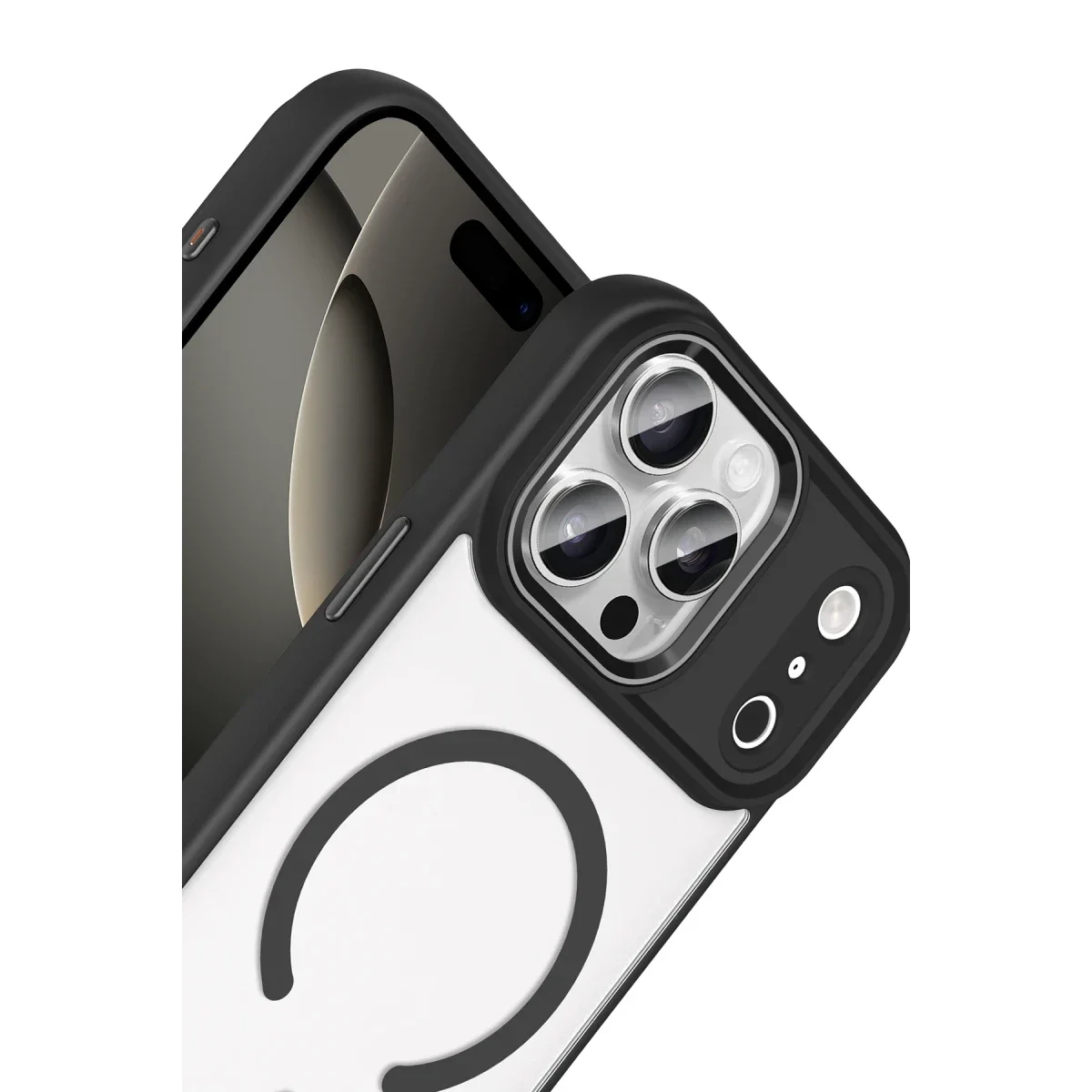 Joko Apple iPhone 17 Pro Terea Magsafe Kapak - Siyah görsel 2