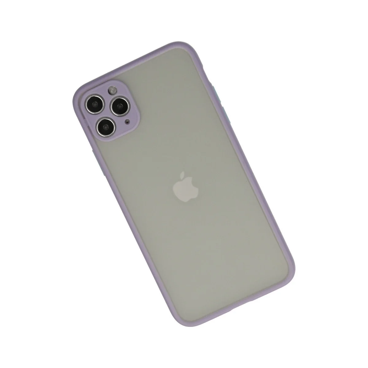 Apple İphone 12 Pro Max Kılıf Montreal Silikon Kapak - Mor görsel 3