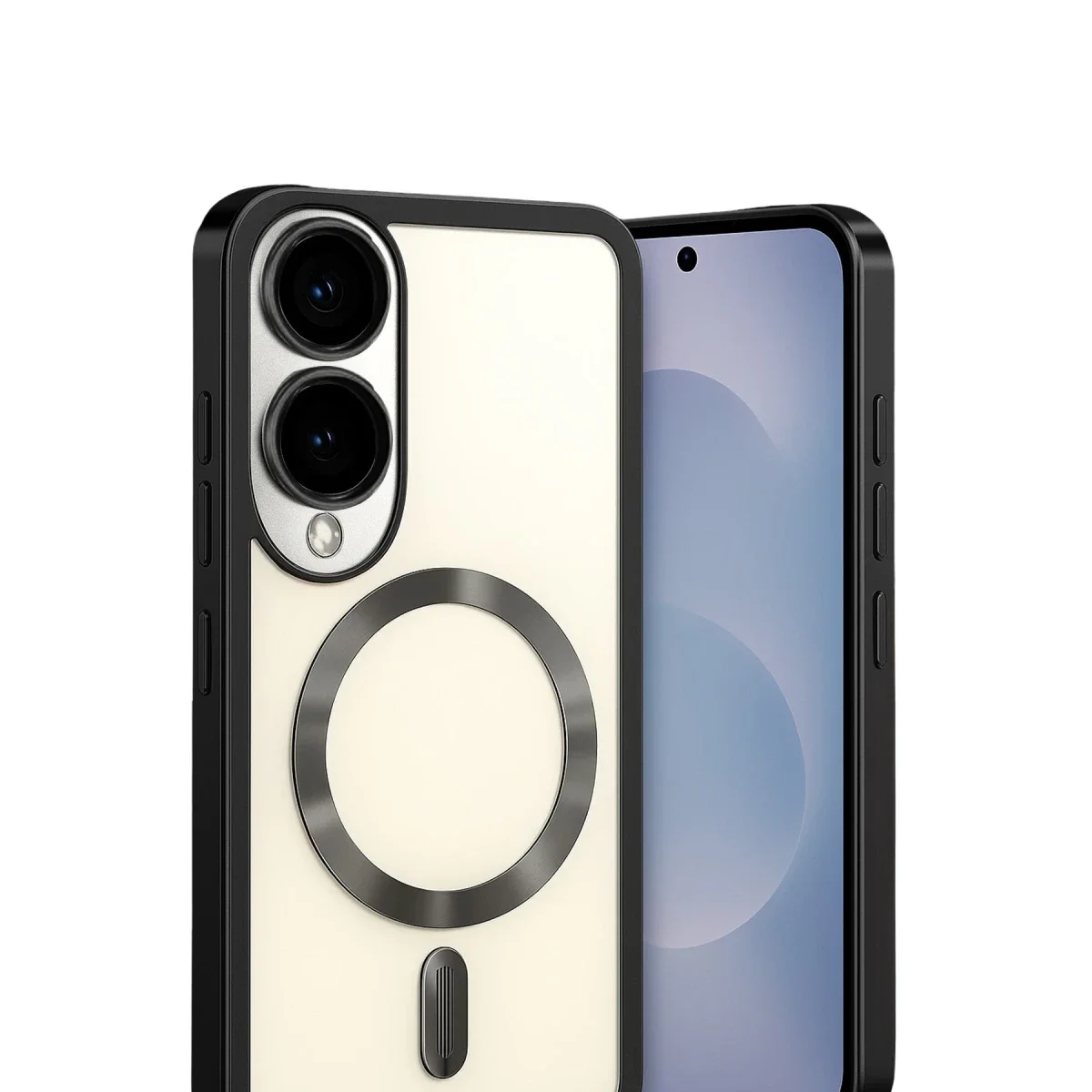 Samsung Galaxy S25 Edge Kross Magneticsafe Kapak - Siyah görsel 2
