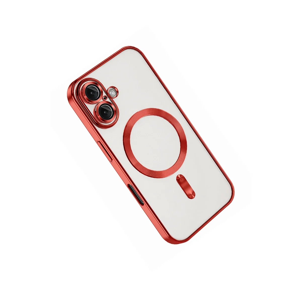 Apple İphone 16 Kılıf Kross Magneticsafe Kapak - Kırmızı görsel 2