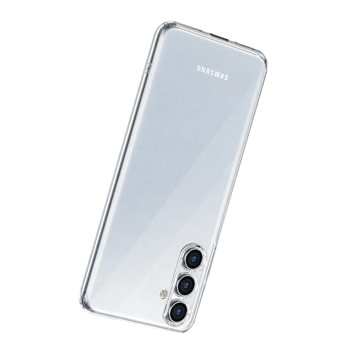 Samsung Galaxy A27 5g Lüx Şeffaf Silikon - Şeffaf görsel 2