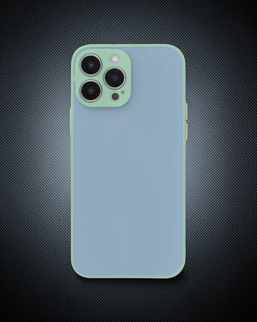 Apple İphone 15 Pro Max Kılıf Montreal Silikon Kapak - Turkuaz