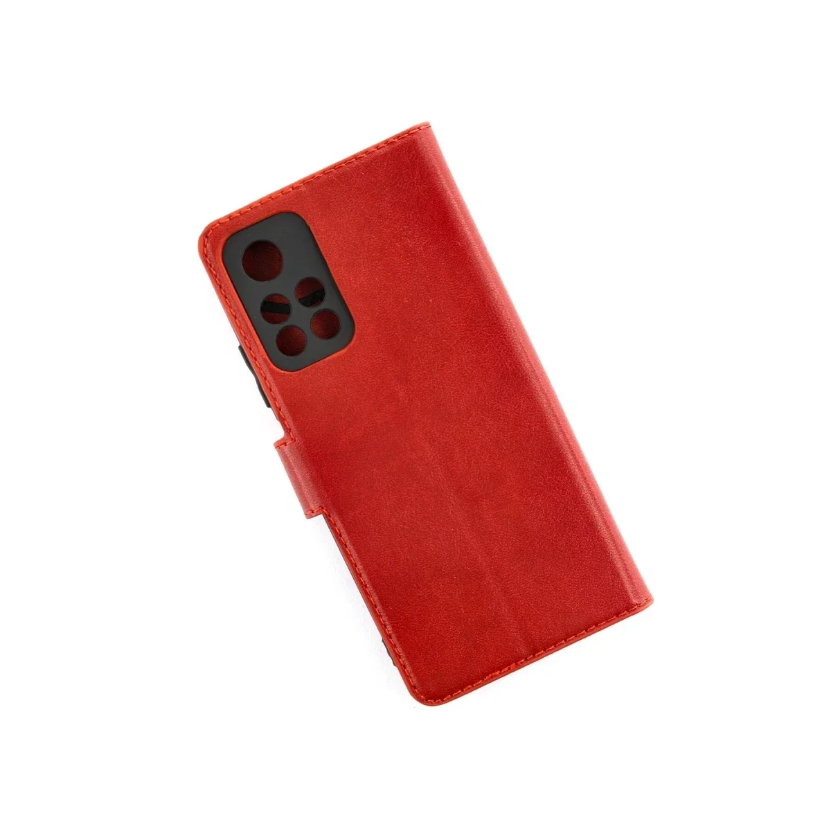 Xiaomi Redmi Note 11T Kılıf Trend S Plus Kapaklı Kılıf - Kırmızı görsel 2