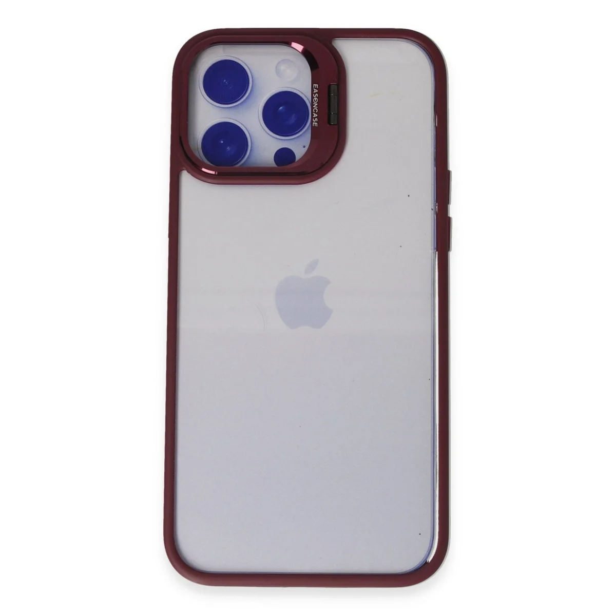 Joko Apple İphone 14 Pro Kılıf Roblox Lens Standlı Kapak - Bordo görsel 2