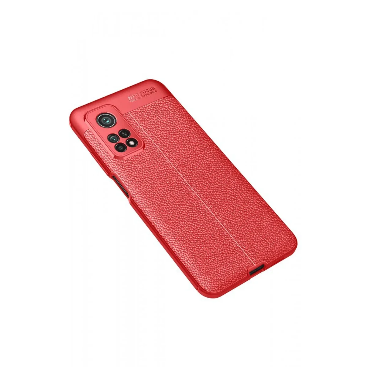 Xiaomi Mi 10T Pro Kılıf Auto Focus Kapak - Kırmızı görsel 2