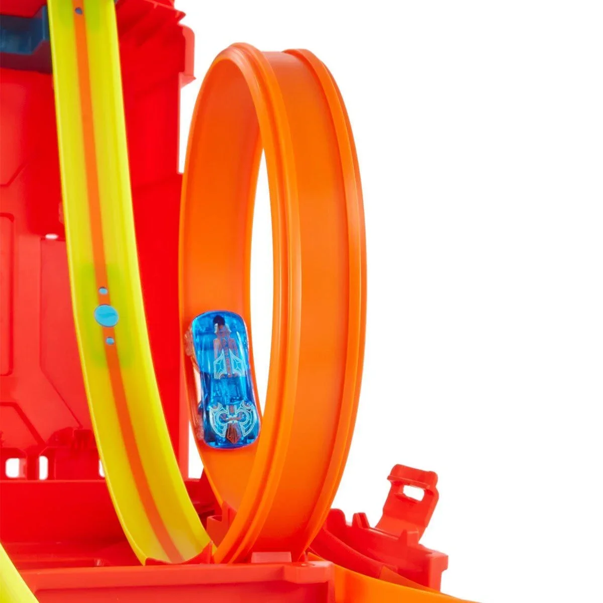 HDX78 HW Track Builder Benzin Bidonu Akrobasi Seti, Hot Wheels Track Builder görsel 7