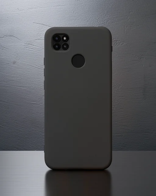 Xiaomi Redmi 9c Kılıf Nano İçi Kadife Silikon - Gri