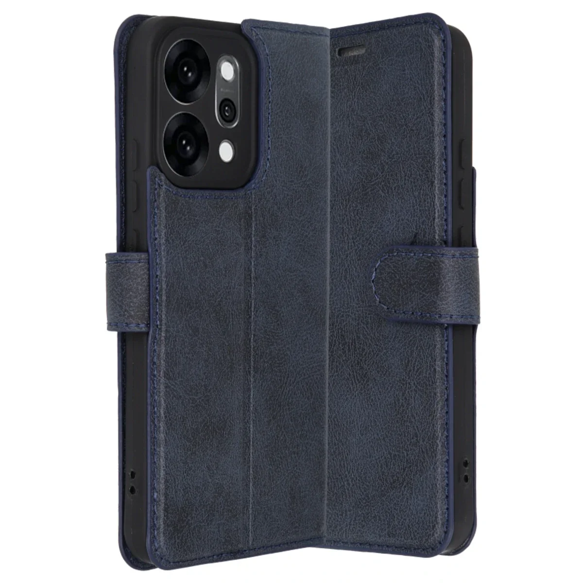 Oppo Reno 14 Trend S Plus Kapaklı Kılıf - Lacivert