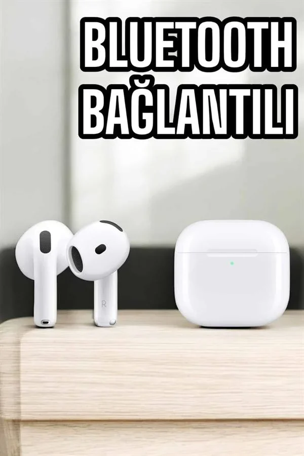 4.Nesil Kaliteli TWS Android ve İOS Uyumlu krofonlu Kulaklık görsel 3