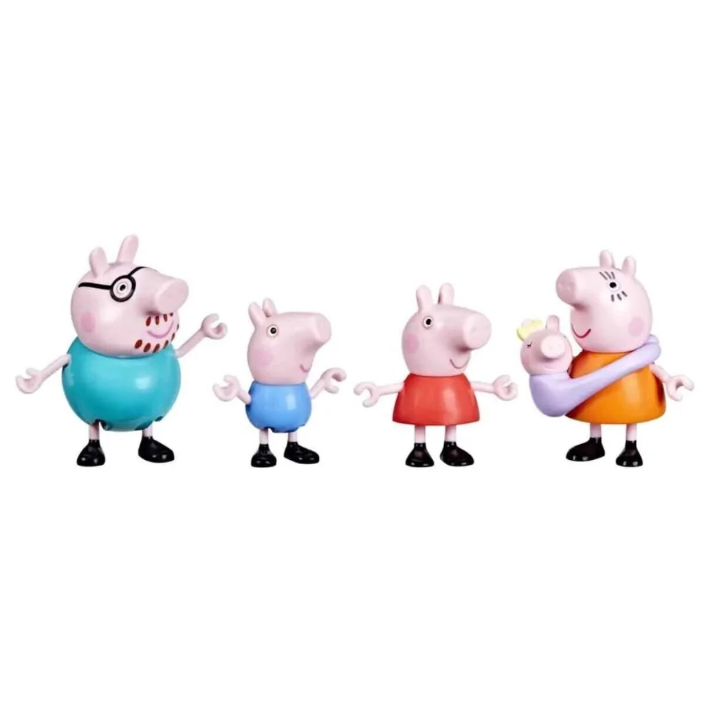 Peppa Pig ve Ailesi 5li Figür Seti +3 yaş görsel 2