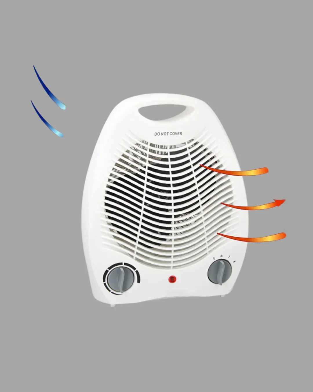 2000W Taşınabilir Elektrikli Fanlı Isıtıcı – Hızlı Isınma, Kompakt Boy görsel 5
