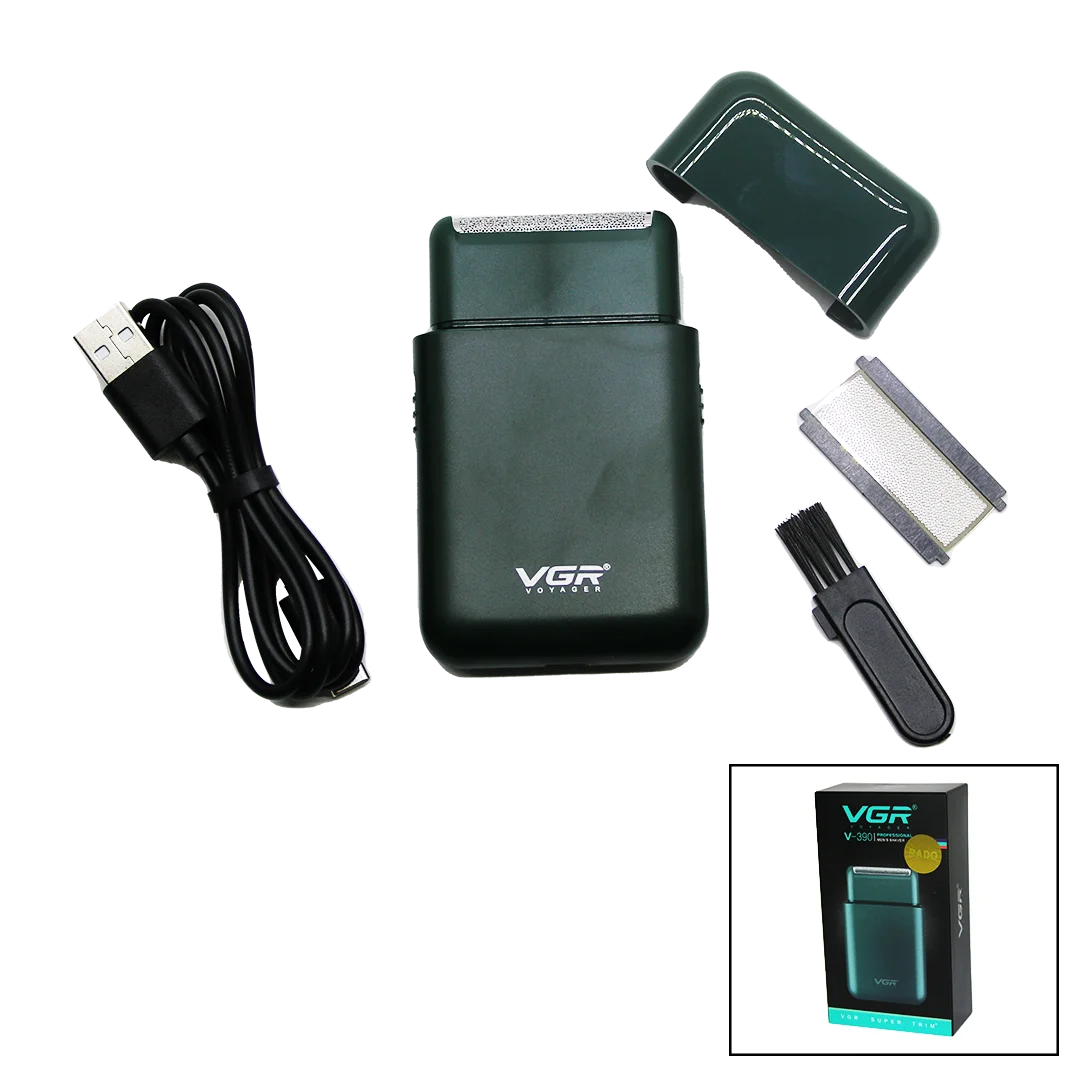 Seyahat Tipi 2IN1 Sıfır Sakal - Çizim Traş Makinesi Usb Şarjlı V-390
