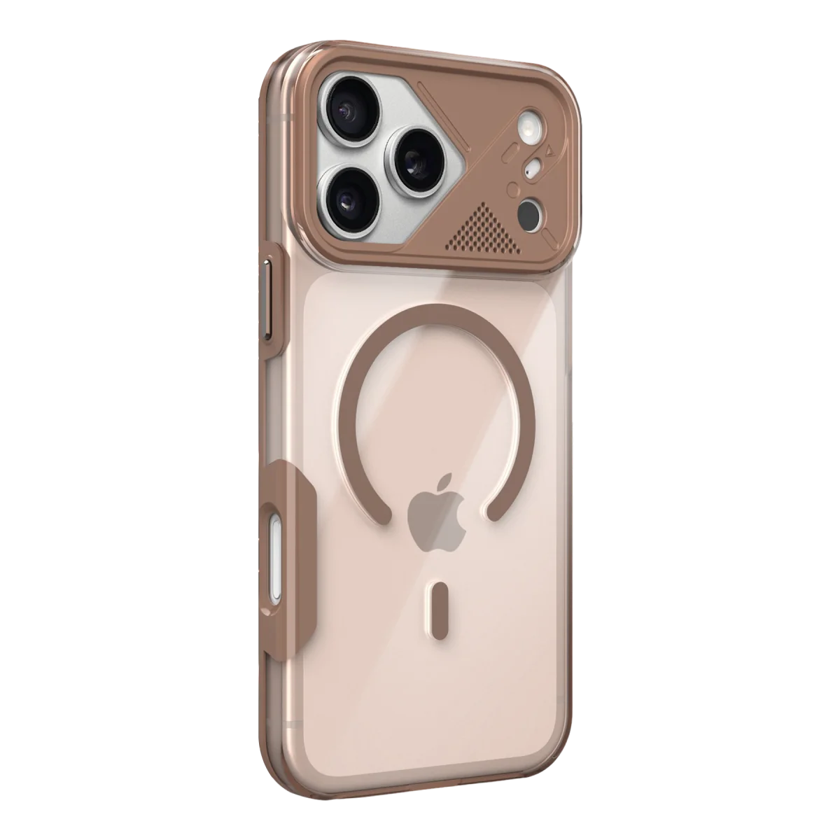 Joko Apple iPhone 17 Pro Max Zinko Magsafe Kapak - Çöl Titanyum görsel 3