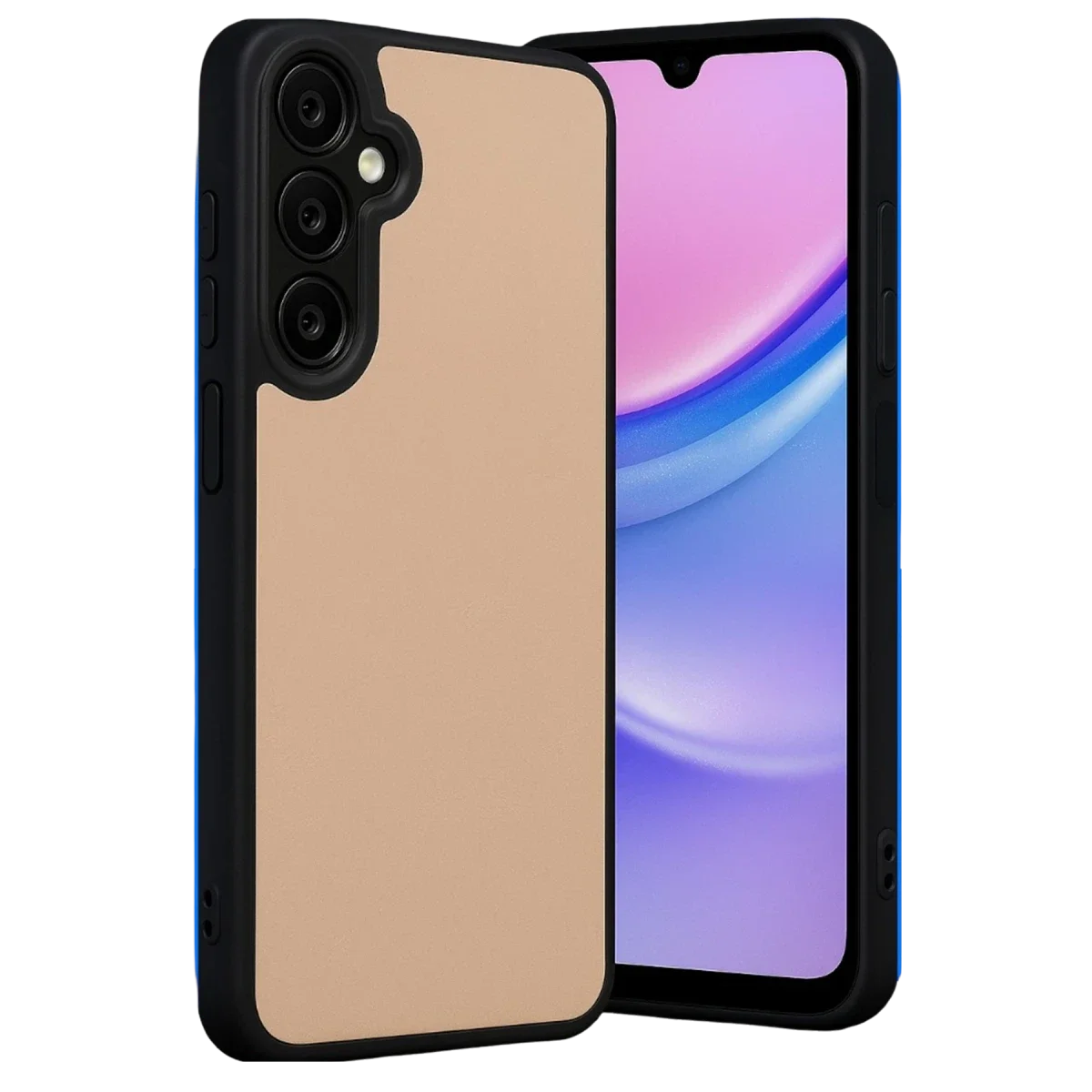 Samsung Galaxy A26 Kılıf Aras Deri Kapak - Pudra