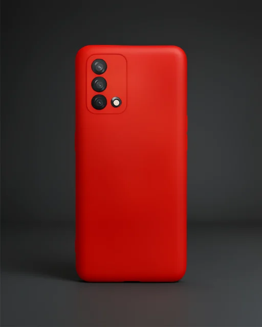 Oppo A74 4g Kılıf Nano İçi Kadife Silikon - Kırmızı