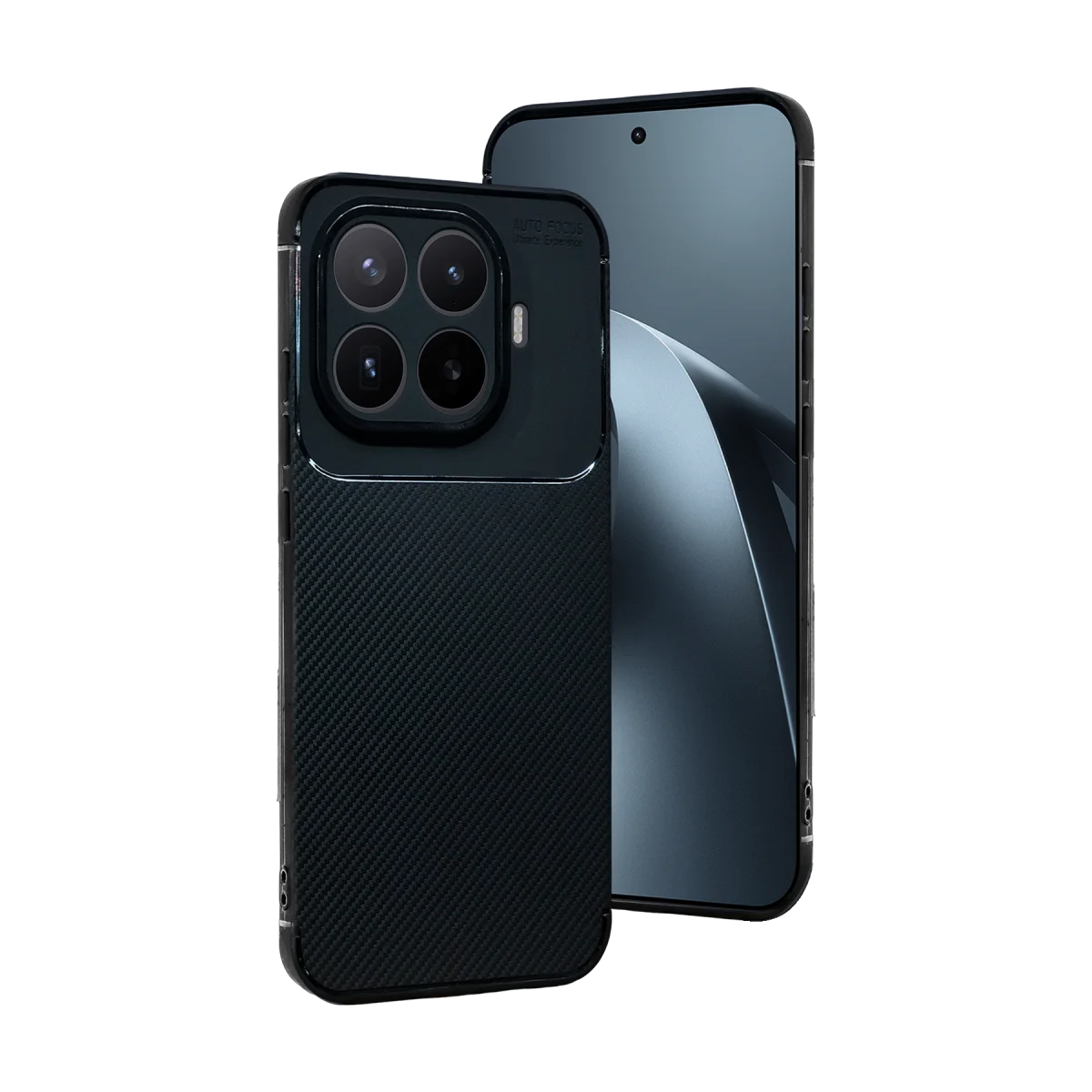 Xiaomi Mi 17T Pro Auto Focus Karbon Kapak - Siyah