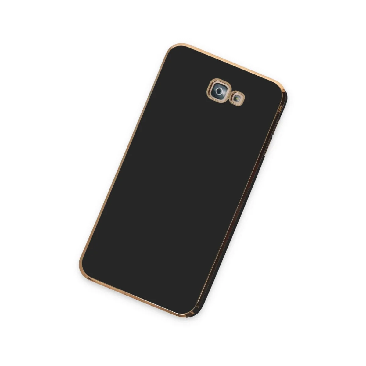 Samsung Galaxy J7 Prime Kılıf Volet Silikon - Siyah görsel 2