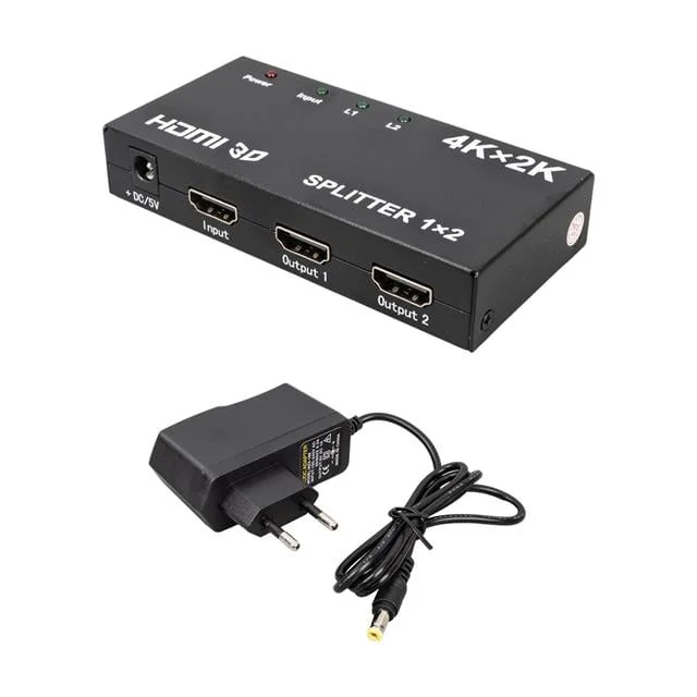 Fully G-538F 2 Port HD Splitter Dağıtıcı görsel 2