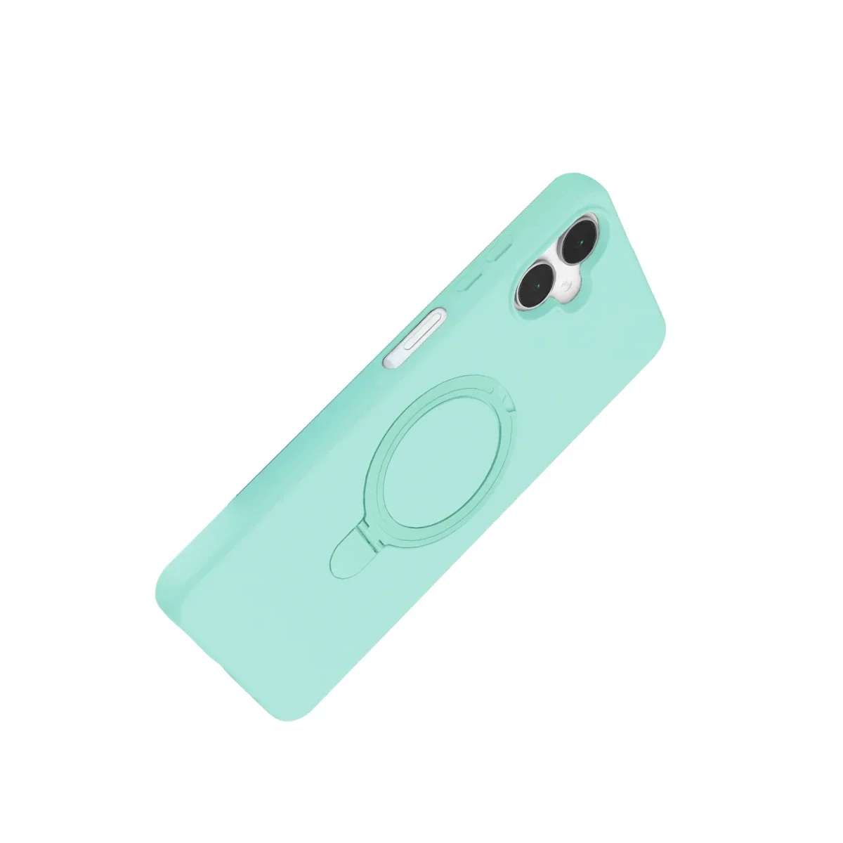 Samsung Galaxy A06 Regal Magsafe Standlı Kapak - Su Yeşili görsel 3