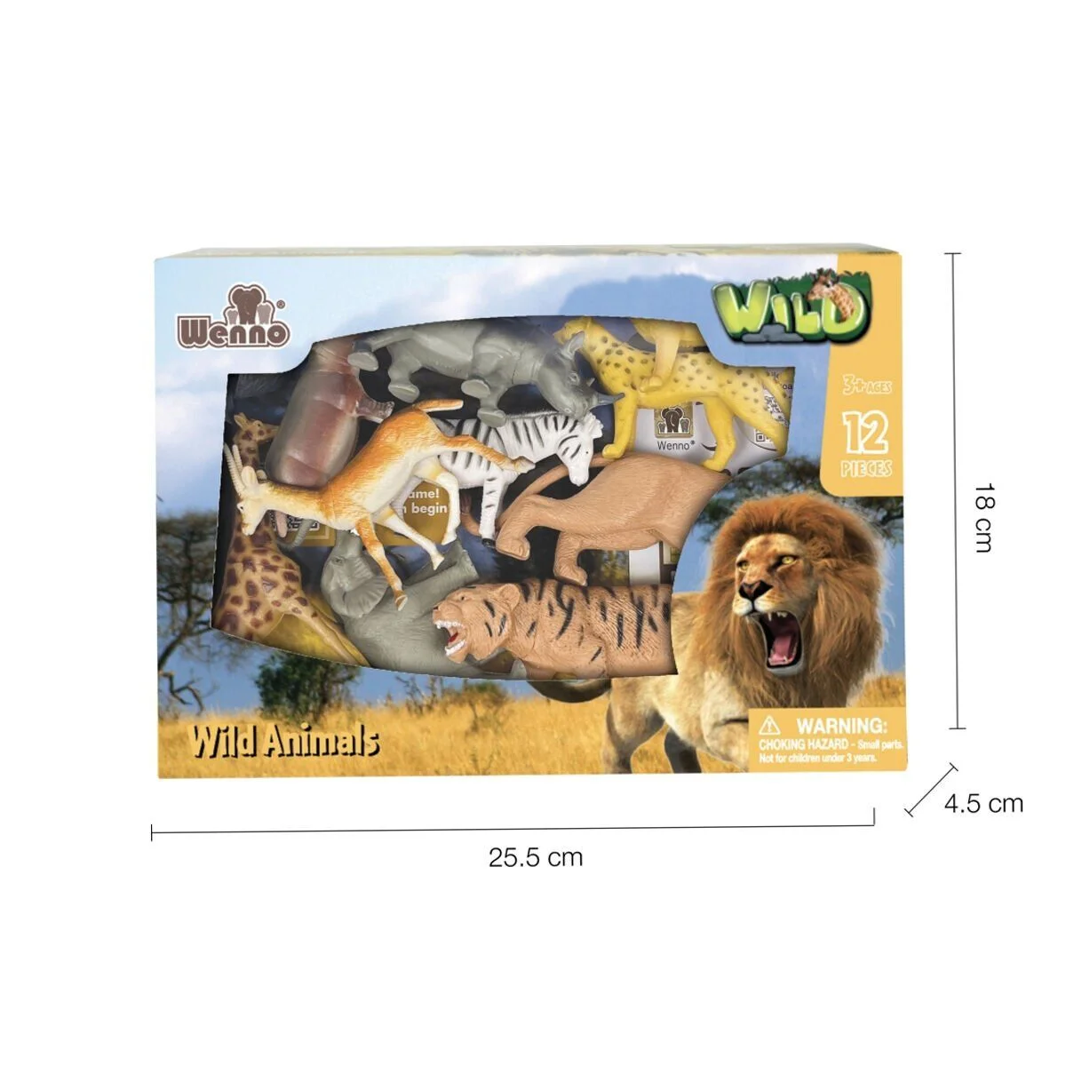 SH-5901-5904 Kutulu 12PCS Vahşi Ve Çiftlik görsel 4