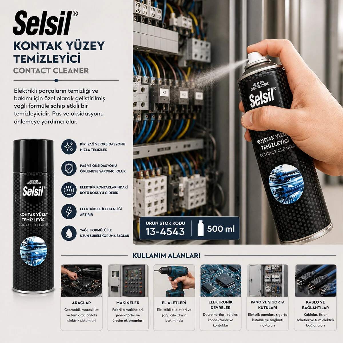 Kontak Yüzey Tezleyici 500 Ml görsel 2
