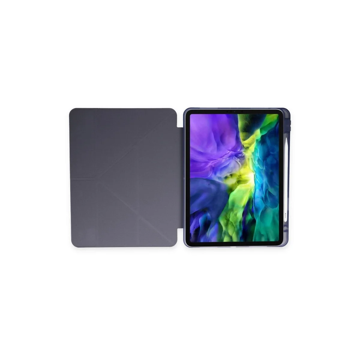 Apple İpad Air 4 10.9 Kılıf Kalemlikli Mars Tablet Kılıfı - Lavender görsel 4