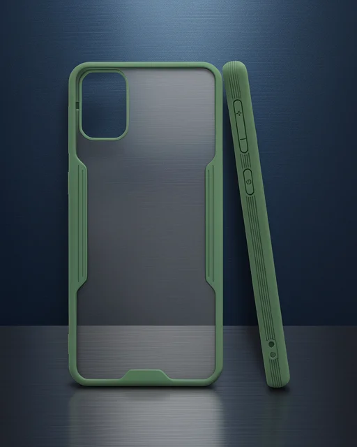 Samsung Galaxy M31 Kılıf Platin Silikon - Yeşil