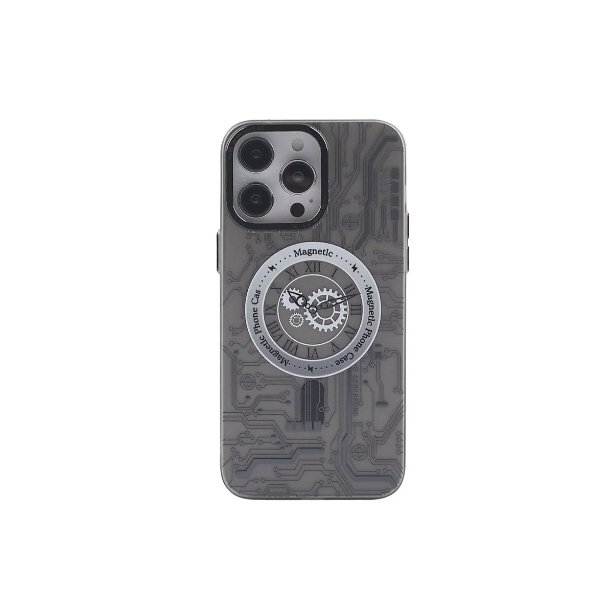 Apple İphone 14 Pro Max Kılıf Apollo Magneticsafe Desenli Kapak - Apollo Siyah - 1 görsel 3