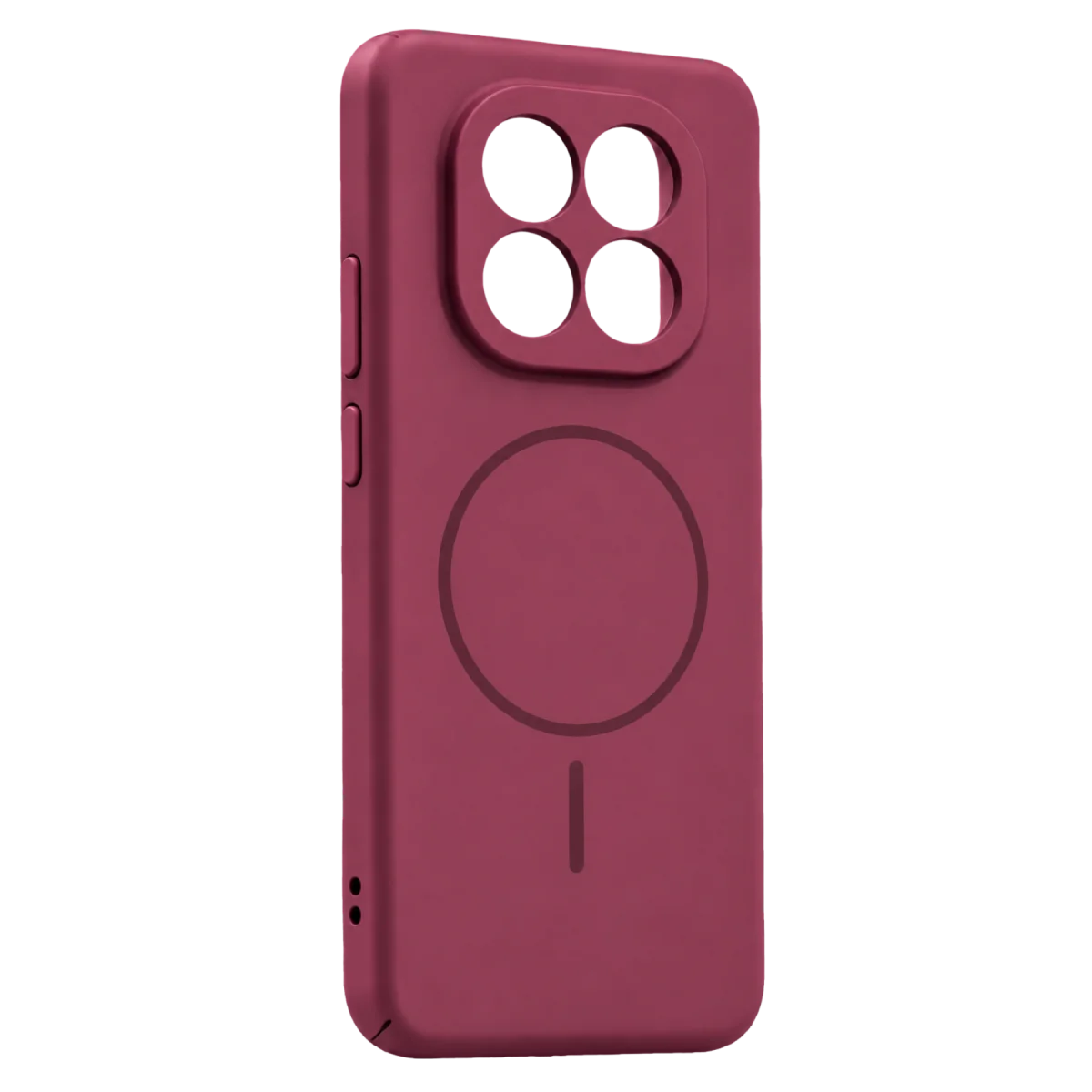 Xiaomi Redmi Note 15 4G Mika PC Magsafe Kapak - Bordo