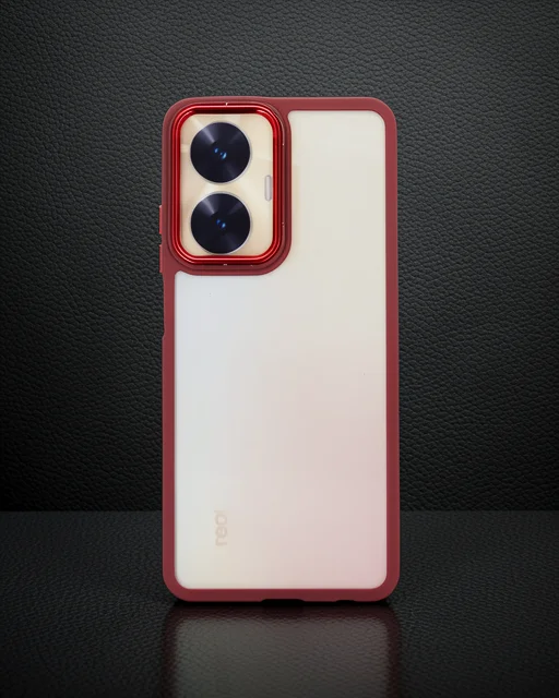 Realme C55 Kılıf Dora Kapak - Kırmızı