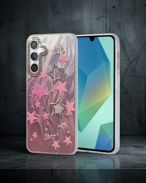 Samsung Galaxy A14 4g Kılıf Blade Aynalı Desenli Kapak - Desen 7