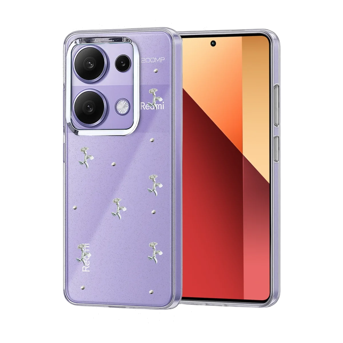 Xiaomi Redmi Note 13 Pro 4G Fiyonk Desenli Kapak - Desen 4